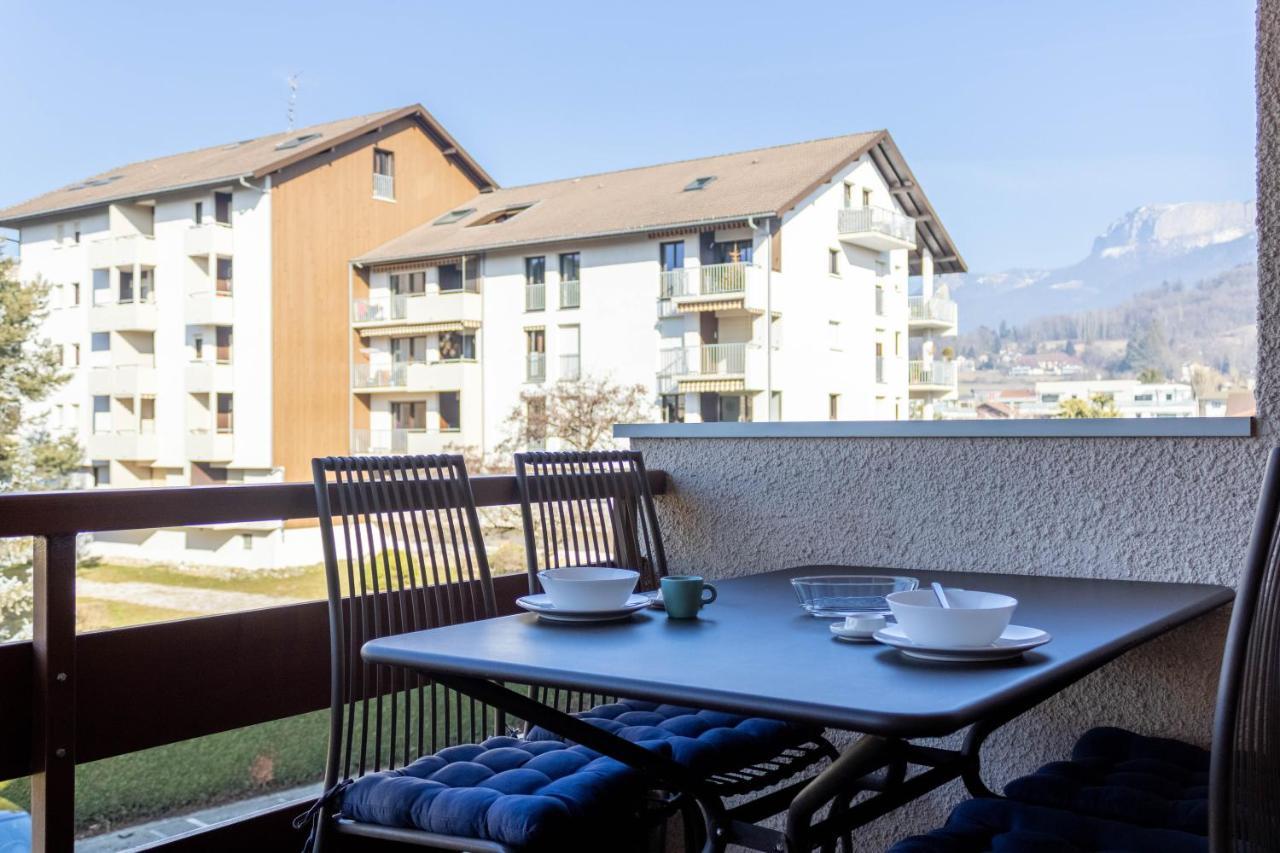 Ferienwohnung Les Ecureuils - Calme, Parking & Balcon Annecy Exterior foto